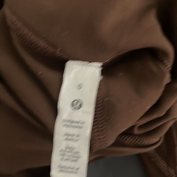 Lululemon align crops with pockets sz 0 Java NWT - Picture 7 of 7